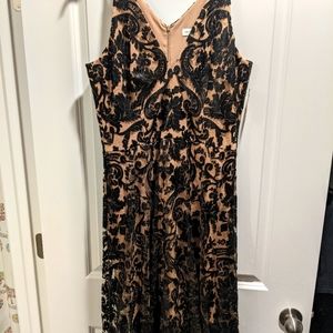 Dress the Population Blair Plunging Dress